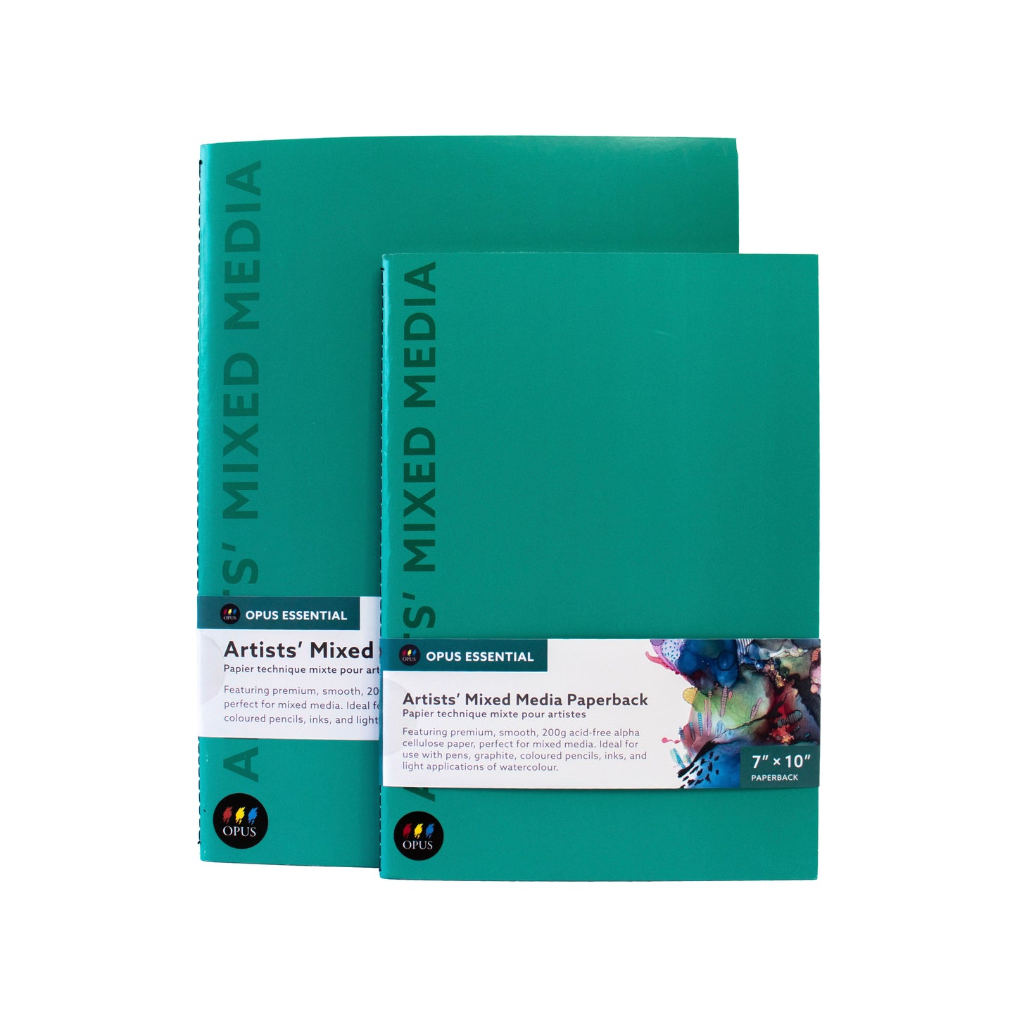 Opus Essential Artists' Mixed Media Paperback Book (Portrait)