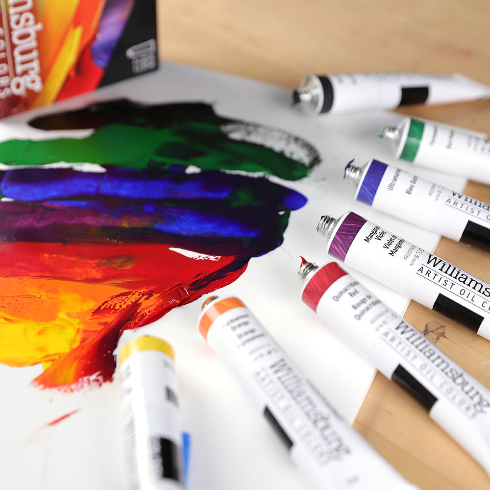 Williamsburg Oils - Mixing Colors Set of 7 x 22ml & 1 x 37ml