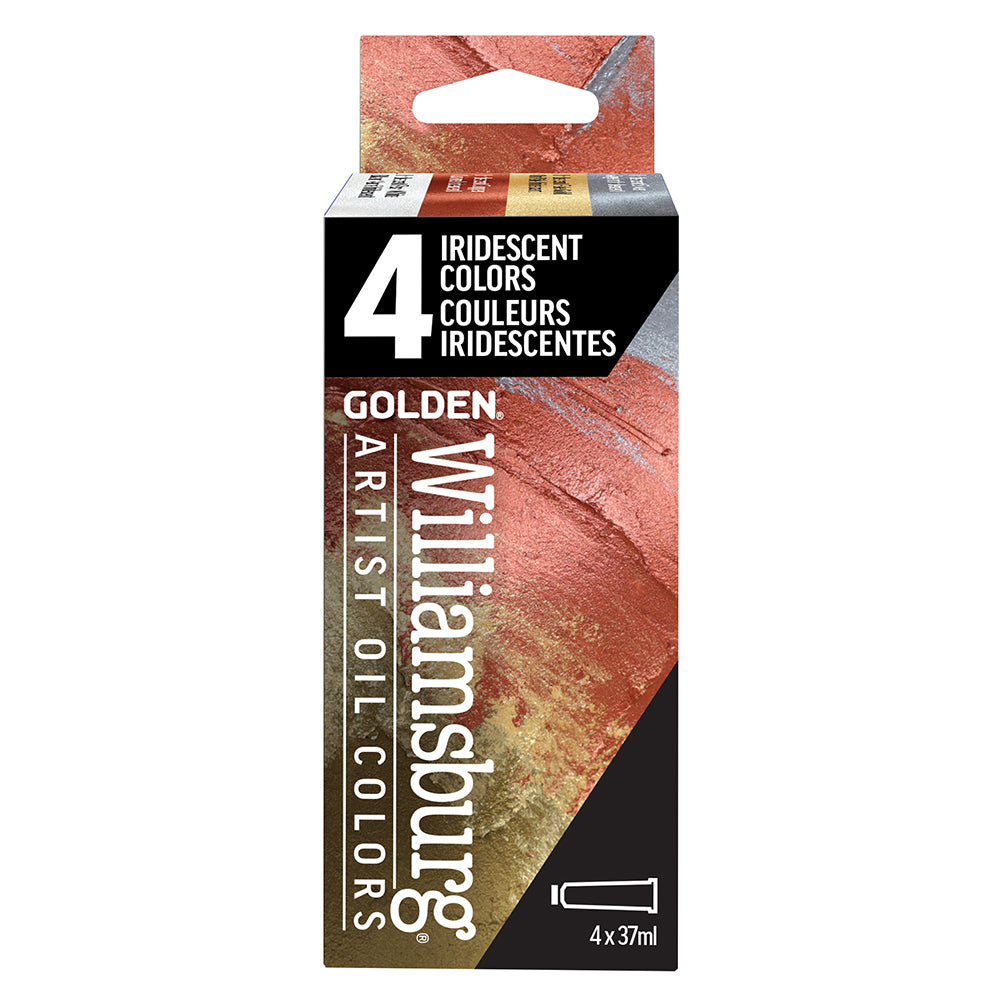 Williamsburg Oils - Iridescent Colors Set of 4 x 37ml