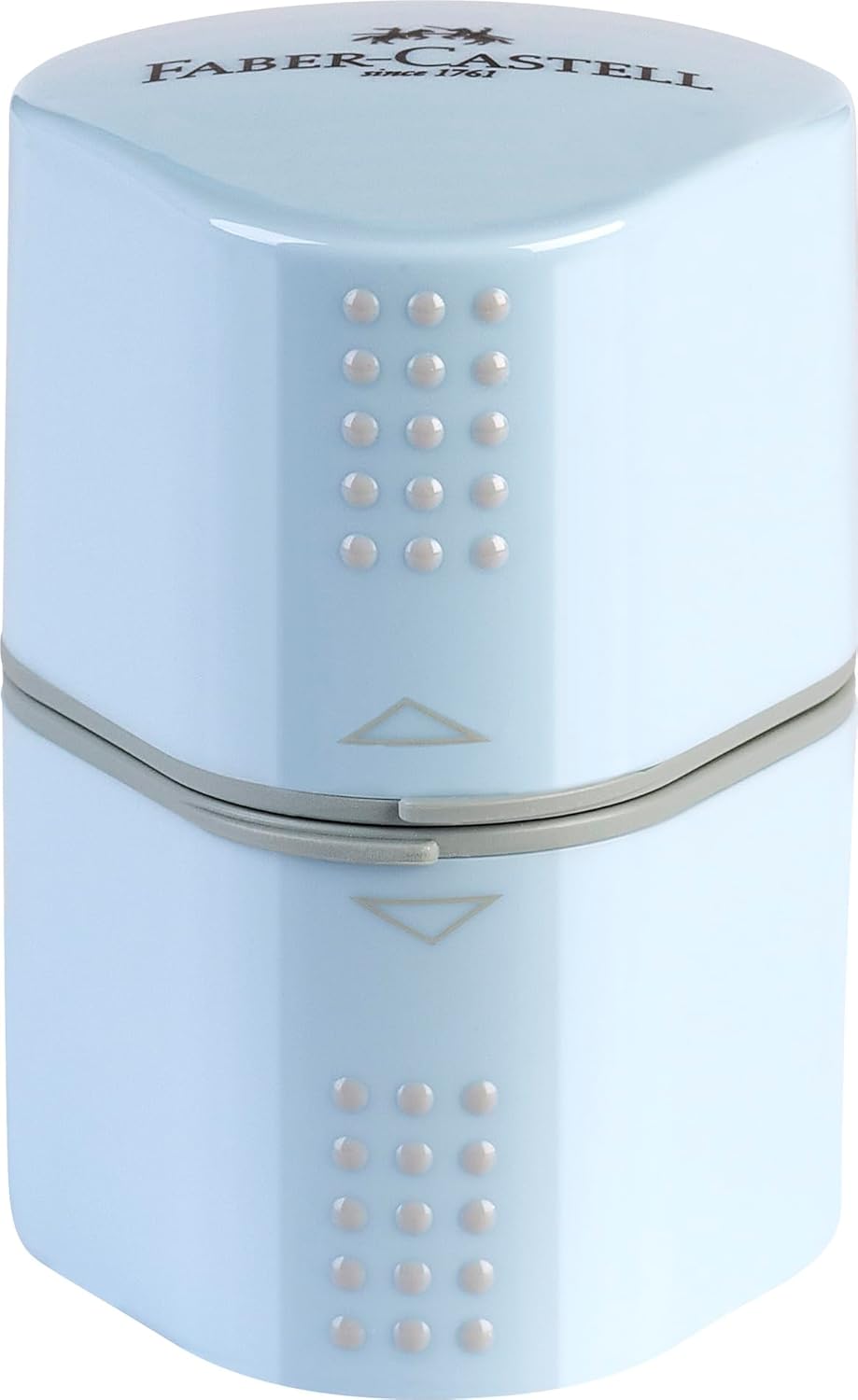 Faber-Castell Grip 2001 Trio Sharpening Box - Sky Blue