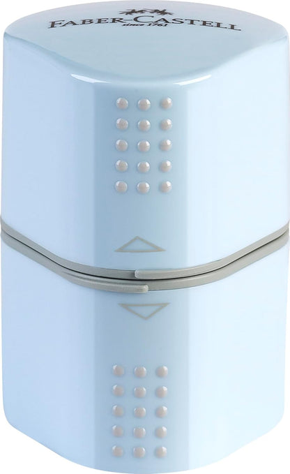 Faber-Castell Grip 2001 Trio Sharpening Box - Sky Blue