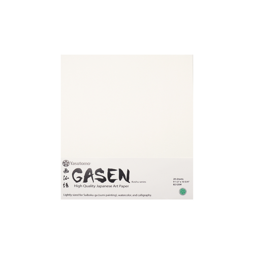 Yasutomo Gasen Paper - 9 1/2" x 10 3/4" (20 Sheets)