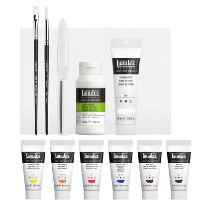 Liquitex Professional Heavy Body Acrylics Pro Starter Set of 12