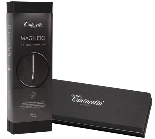 Tintoretto Magneto Watercolour Brush Gift Set (Sizes 0, 4, 8)