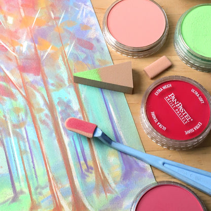 PanPastel Lights and Mediums Set of 25 - in use 2