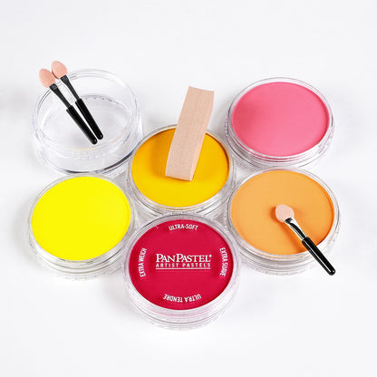 PanPastel Bright Warm Set of 5 - in use