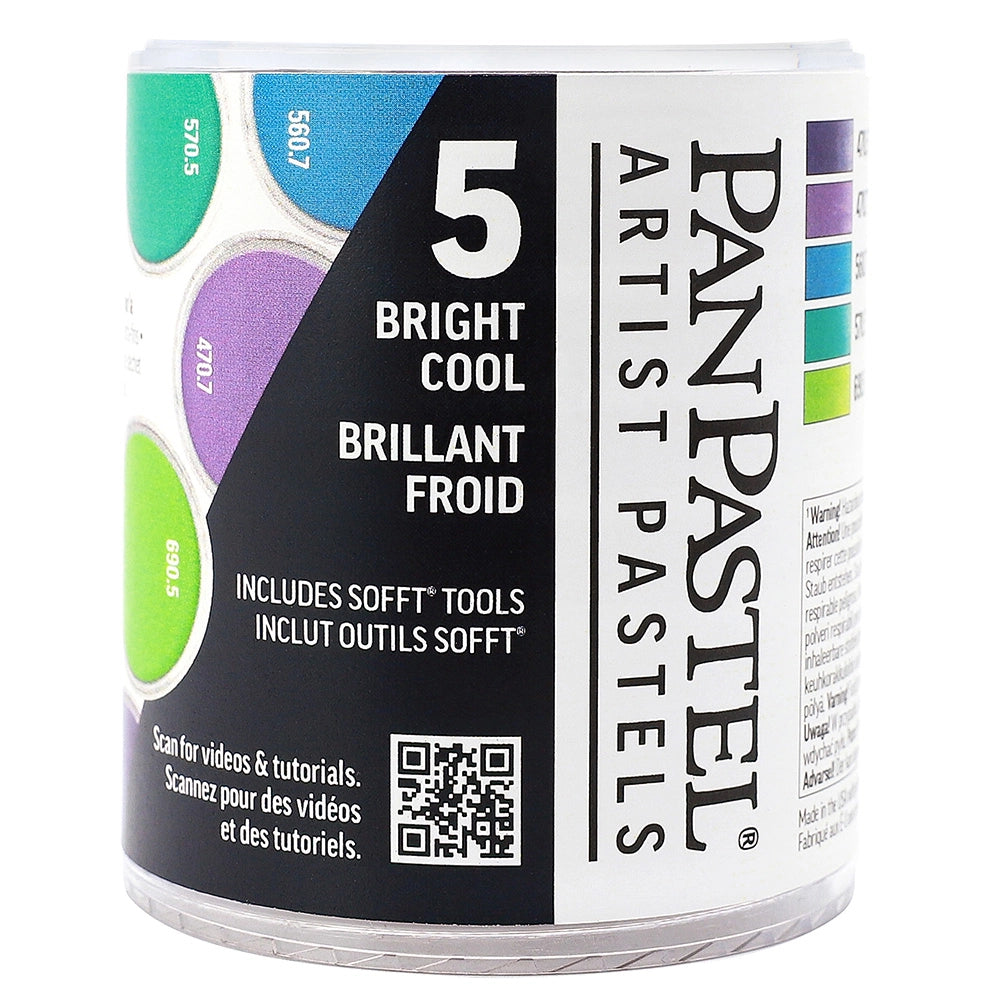 PanPastel Bright Cool Set of 5 - catalog