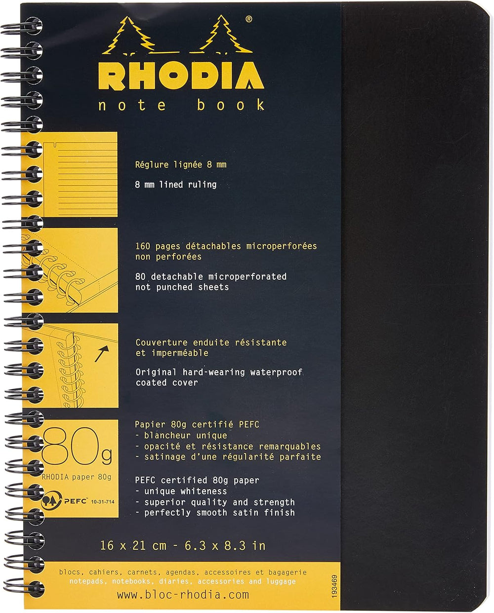 Rhodia Spiral-Bound Notebooks