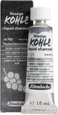 Schmincke Liquid Charcoal (Kohle) 15ml - Grape Seed Black