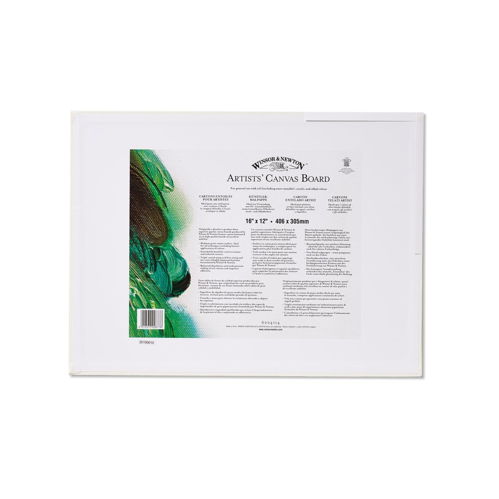 Winsor & Newton Canvas Board 12" x 16"