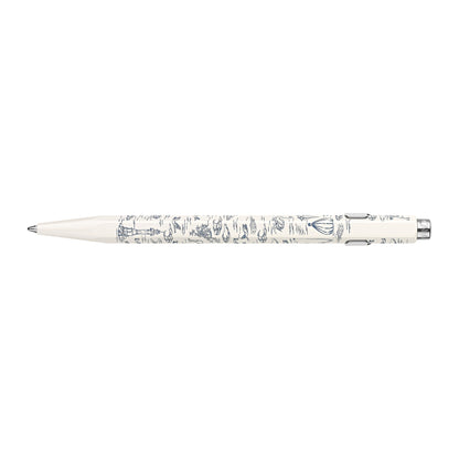 Caran d'Ache Toile de Jouy 849 ballpoint pen, side view