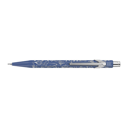 Caran d'Ache Toile de Jouy 849 mechanical pencil, blue