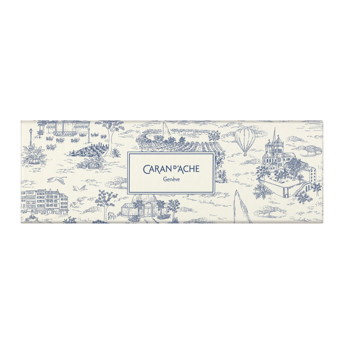 Caran d'Ache Toile de Jouy 849 writing set closed box