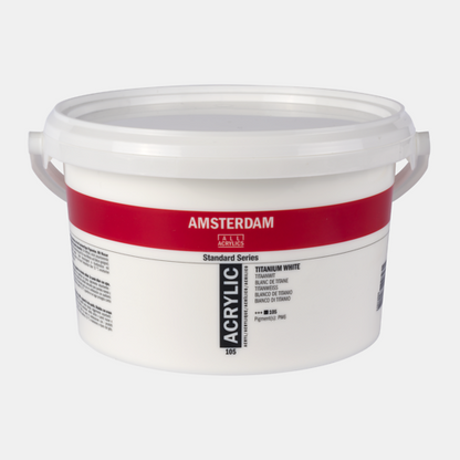 Amsterdam Acrylic Titanium White (Special Order) Size 2.5L