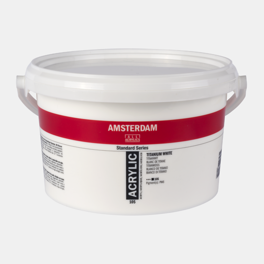 Amsterdam Acrylic Titanium White (Special Order) Size 2.5L