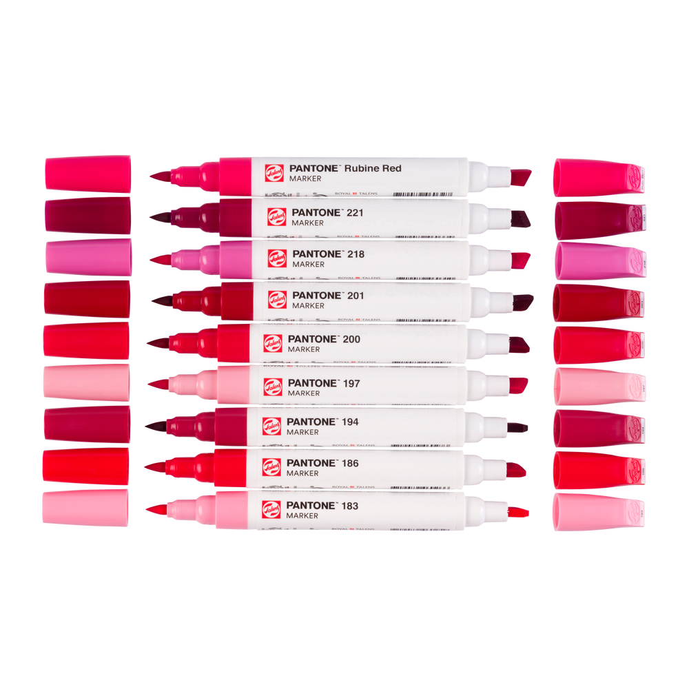 Talens | Pantone Markers - Red