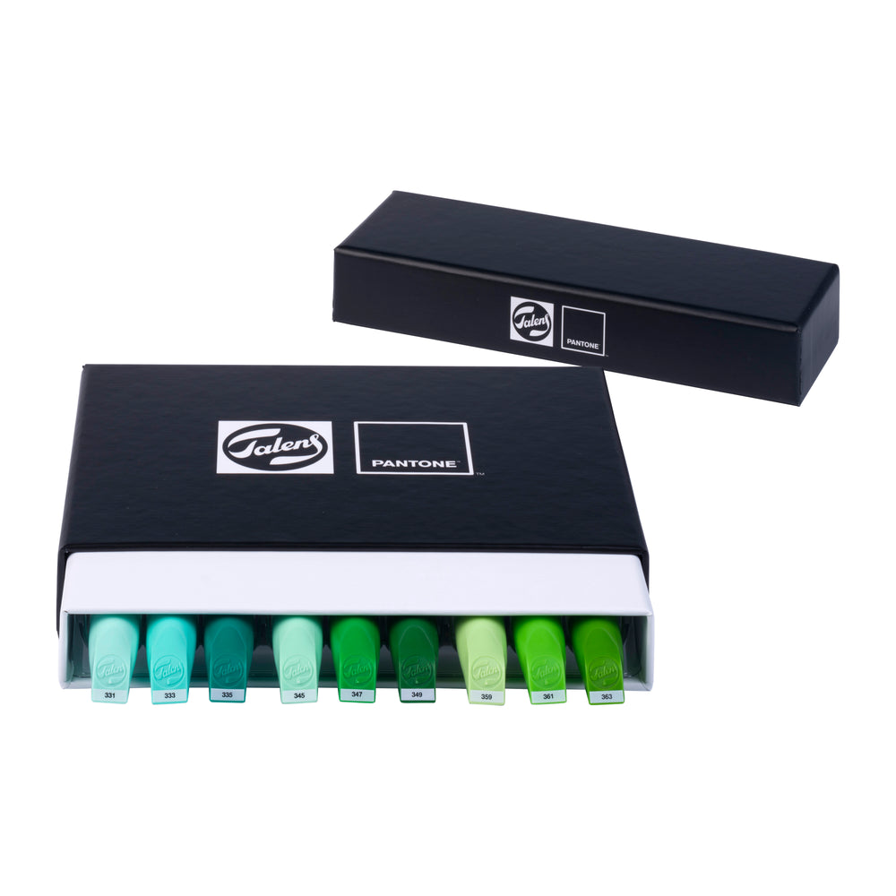 Talens Pantone Marker Green 9 Set