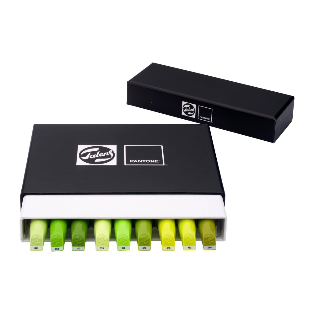 Talens Pantone Marker Green Yellow 9 Set