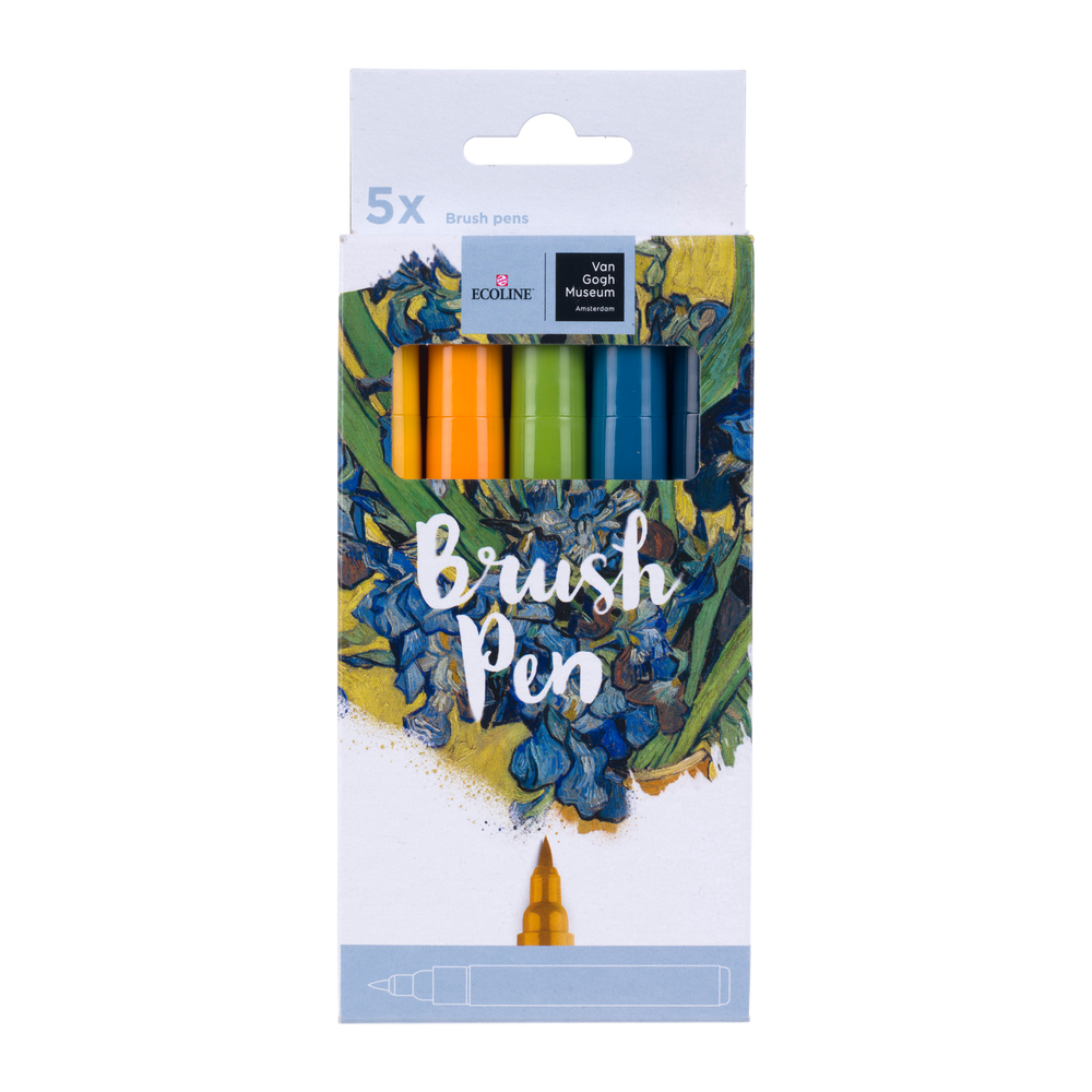 Ecoline Brush Pen Van Gogh Museum Set of 5