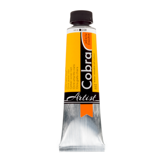 Cobra Water Mixable Oils Yellow Ochre 40ml