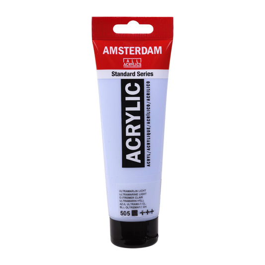 Amsterdam Acrylic Paint - Black or Blue