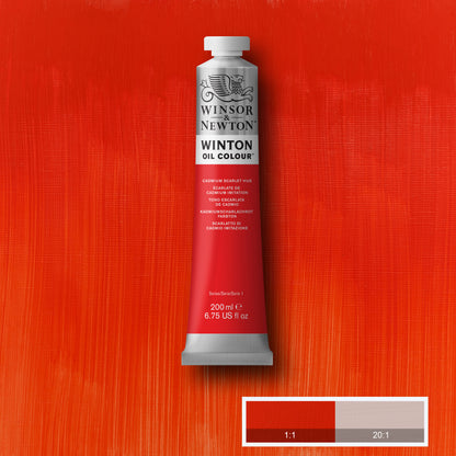 Winton Oil Colours - Orange or Red or Purple