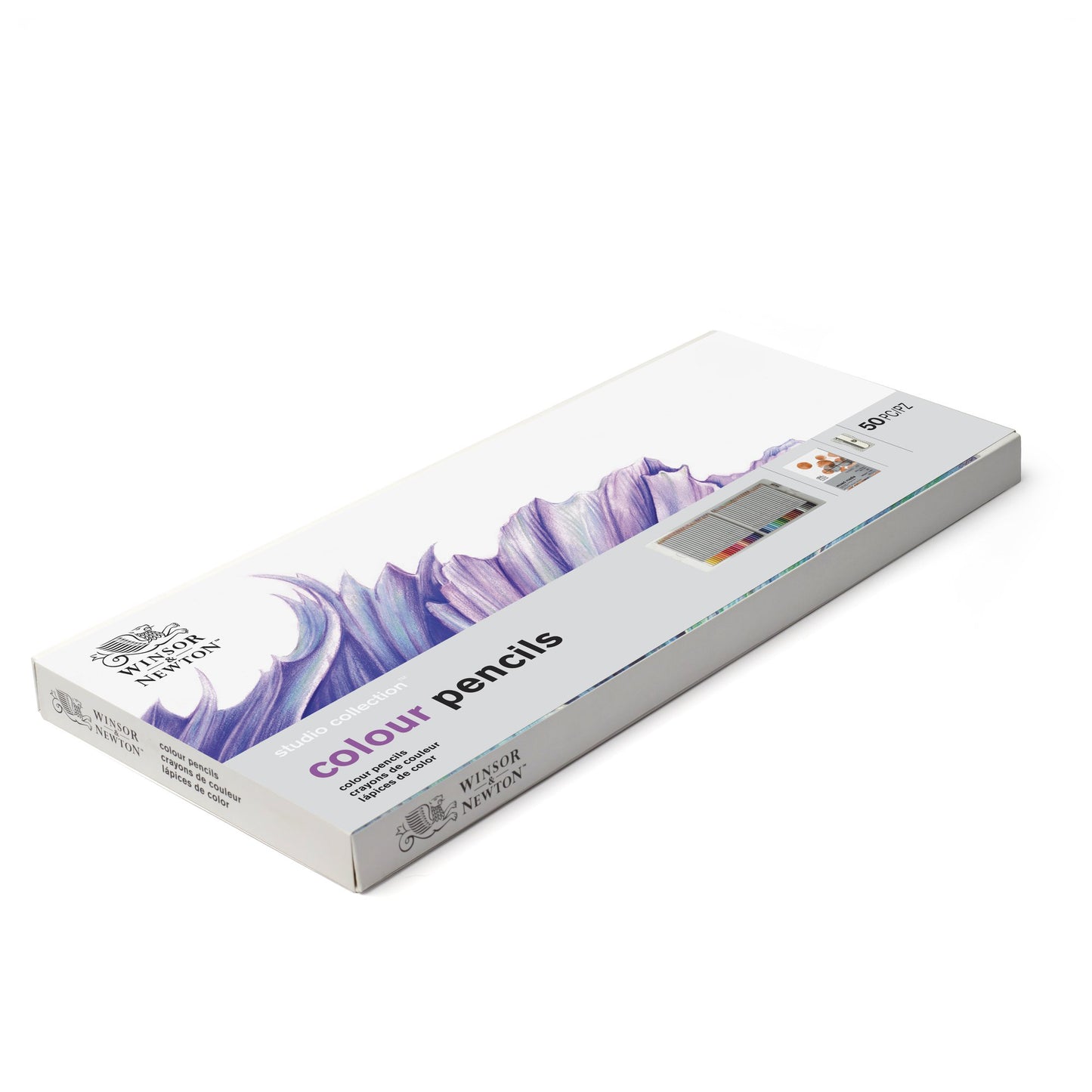 Winsor & Newton Studio Collection Colour Pencil Box Set of 50