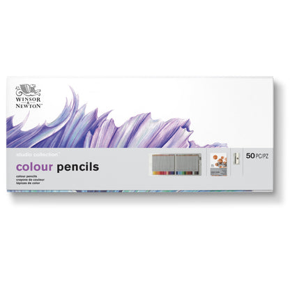 Winsor & Newton Studio Collection Colour Pencil Box Set of 50