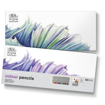 Winsor & Newton Studio Collection Colour Pencil Box Set of 50
