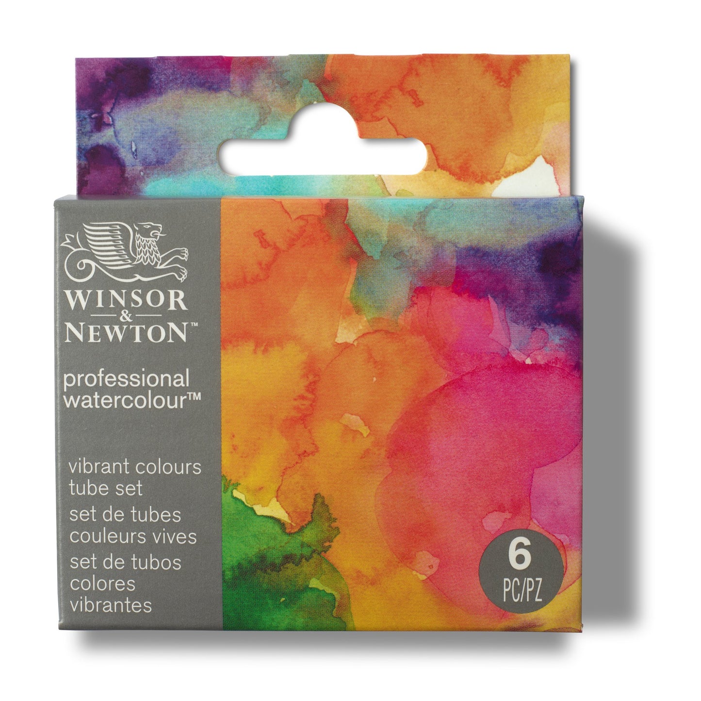 Winsor & Newton Aquarelles Professionnelles Couleurs Vives - Lot de 6 tubes