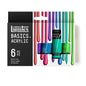 Liquitex BASICS Lot de 6 x 22ml - Métallique
