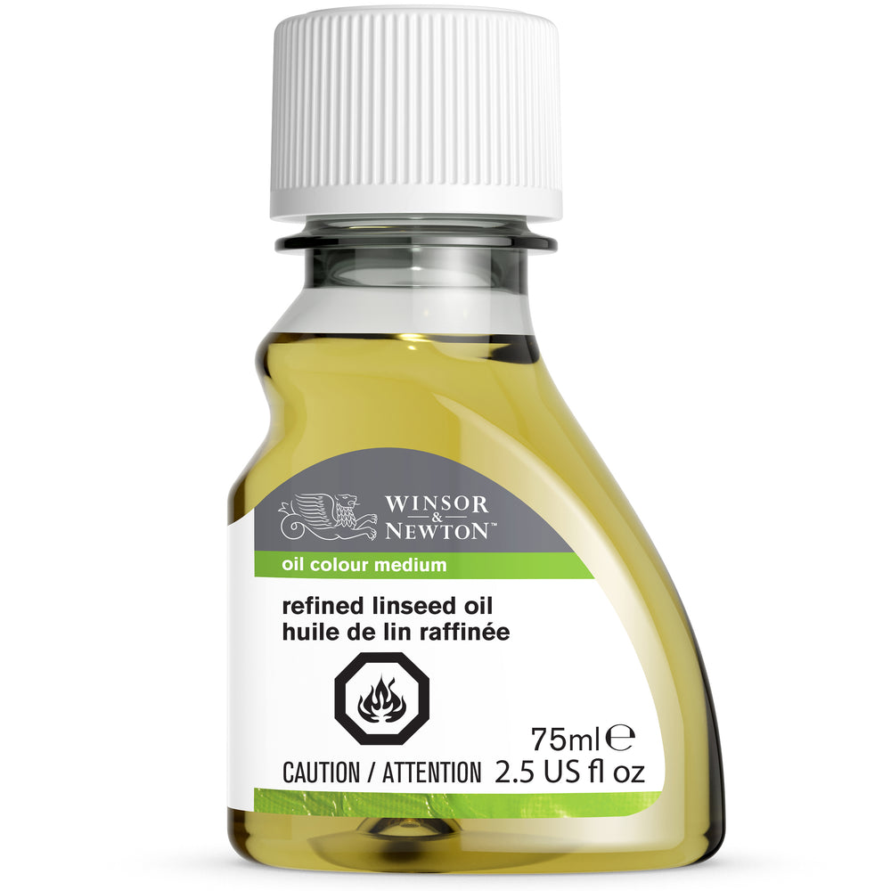 Winsor & Newton Refined Linseed Oil 75ml Winsor & Newton Refined Linseed Oil 75ml