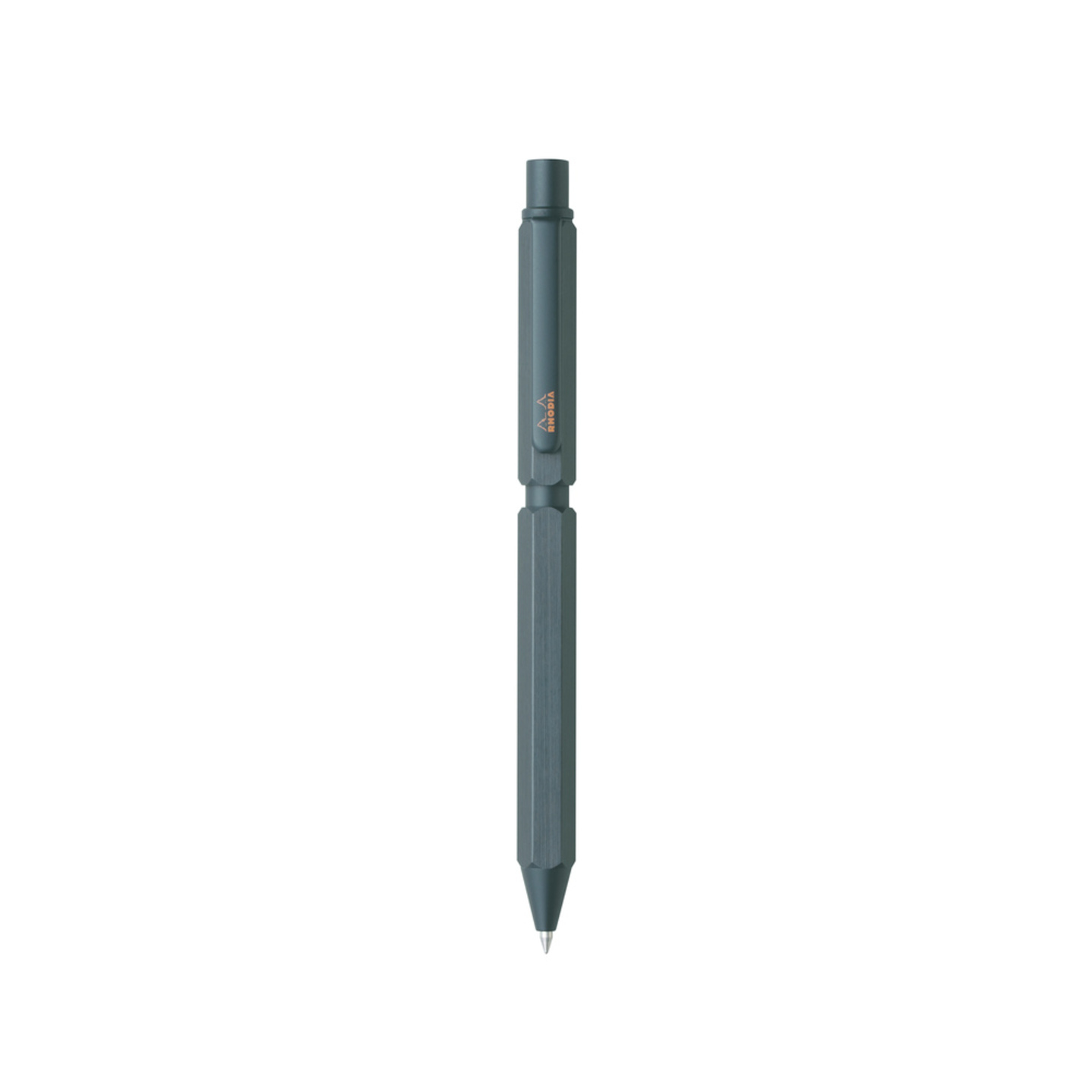 Rhodia scRipt 3-in-1 multi pen in black brushed aluminium