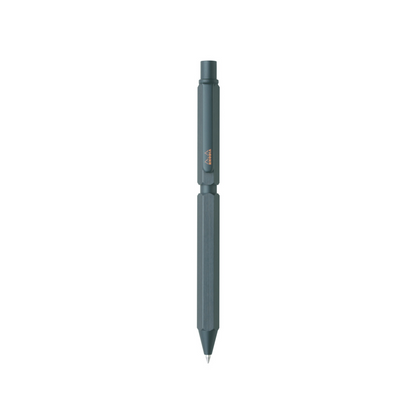 Rhodia scRipt 3-in-1 multi pen in black brushed aluminium