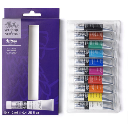 Winsor & Newton Artisan Water Mixable Oil Colour Set of 10