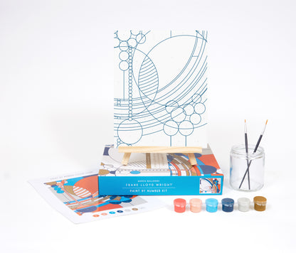 Frank Lloyd Wright March Balloons Paint-by-Number Kit