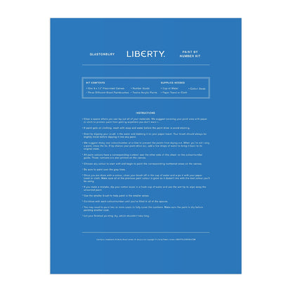 Liberty Paint-by-Number Kit - Glastonbury