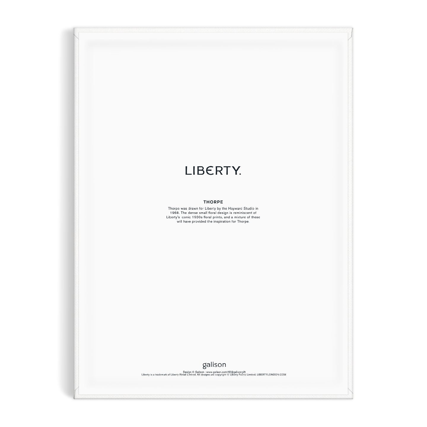 Liberty Paint-by-Number Kit - Thorpe