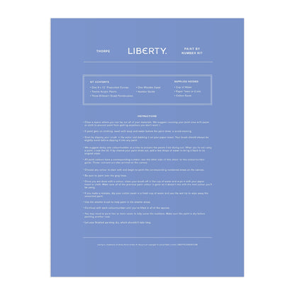 Liberty Paint-by-Number Kit - Thorpe