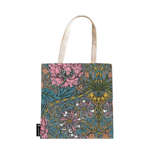 Paperblanks Canvas Bag - Morris Pink Honeysuckle
