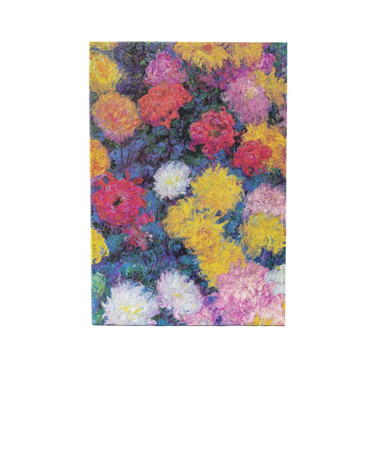 Paperblanks Midi Dot-Grid Journal - Monet's Chrysanthemums