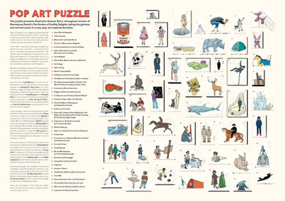 Pop Art 1000 Piece Puzzle