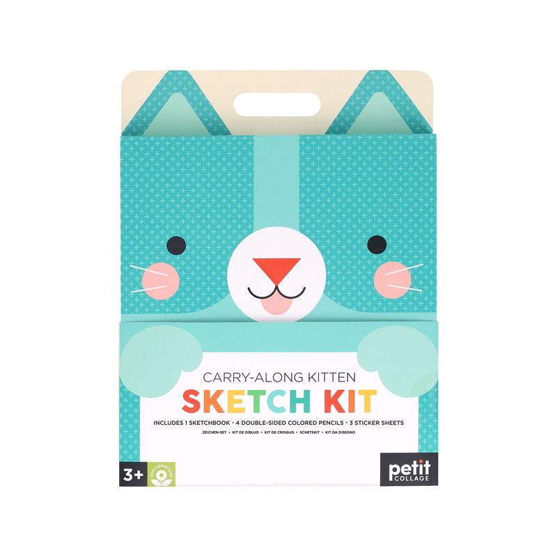 Carry-Along Kitten Sketch Kit