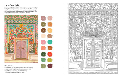 Paint by Numbers: Art Escapes Creative Landscapes to Color In
