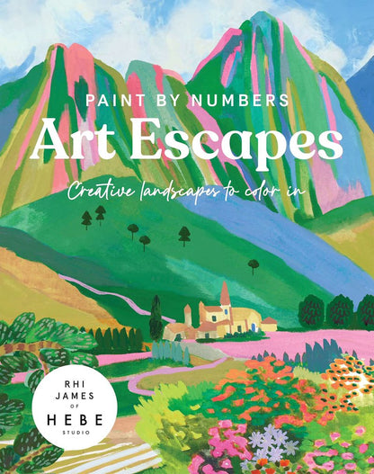 Paint by Numbers: Art Escapes Creative Landscapes to Color In