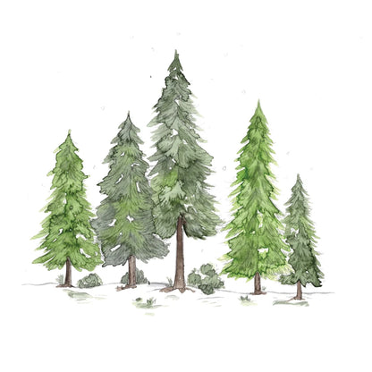 Willow Wolfe Watercolor Workbook - Winter Glow by Nya Wolfe