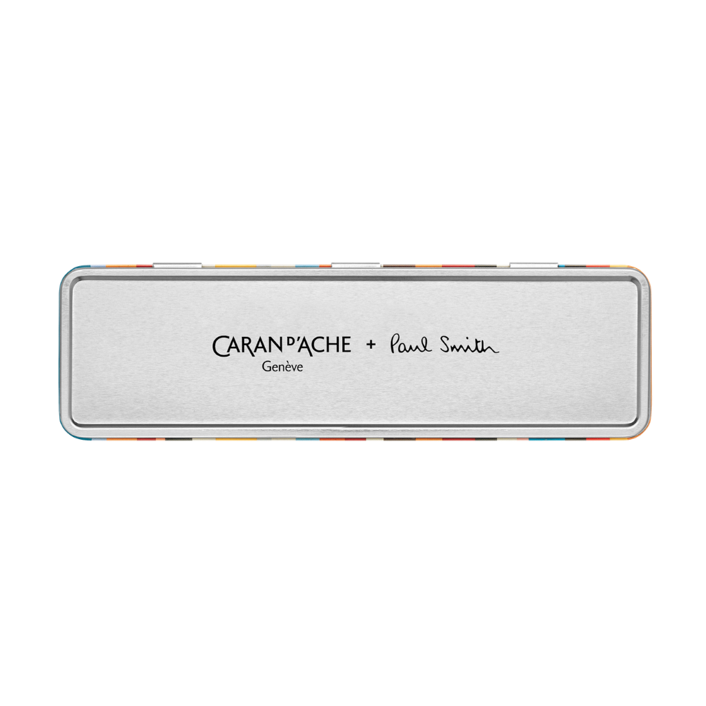 Caran d'Ache Paul Smith 849 Silver Ballpoint Pen - Ltd. Edition