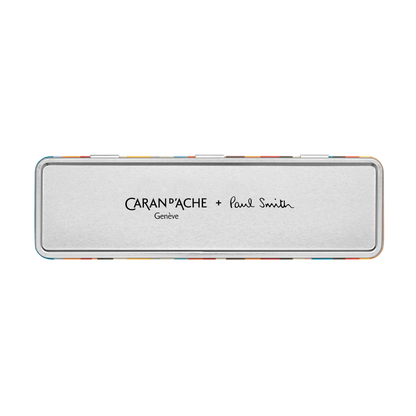 Caran d'Ache Paul Smith 849 Silver Ballpoint Pen - Ltd. Edition