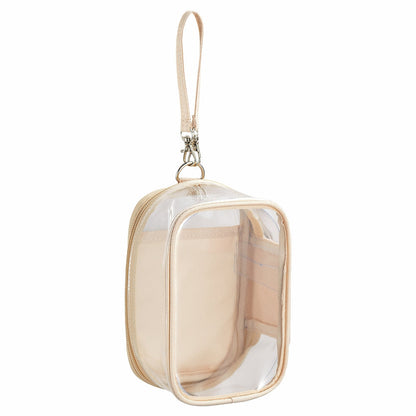 myfa Decoration Box Pouch in Chiffon Beige