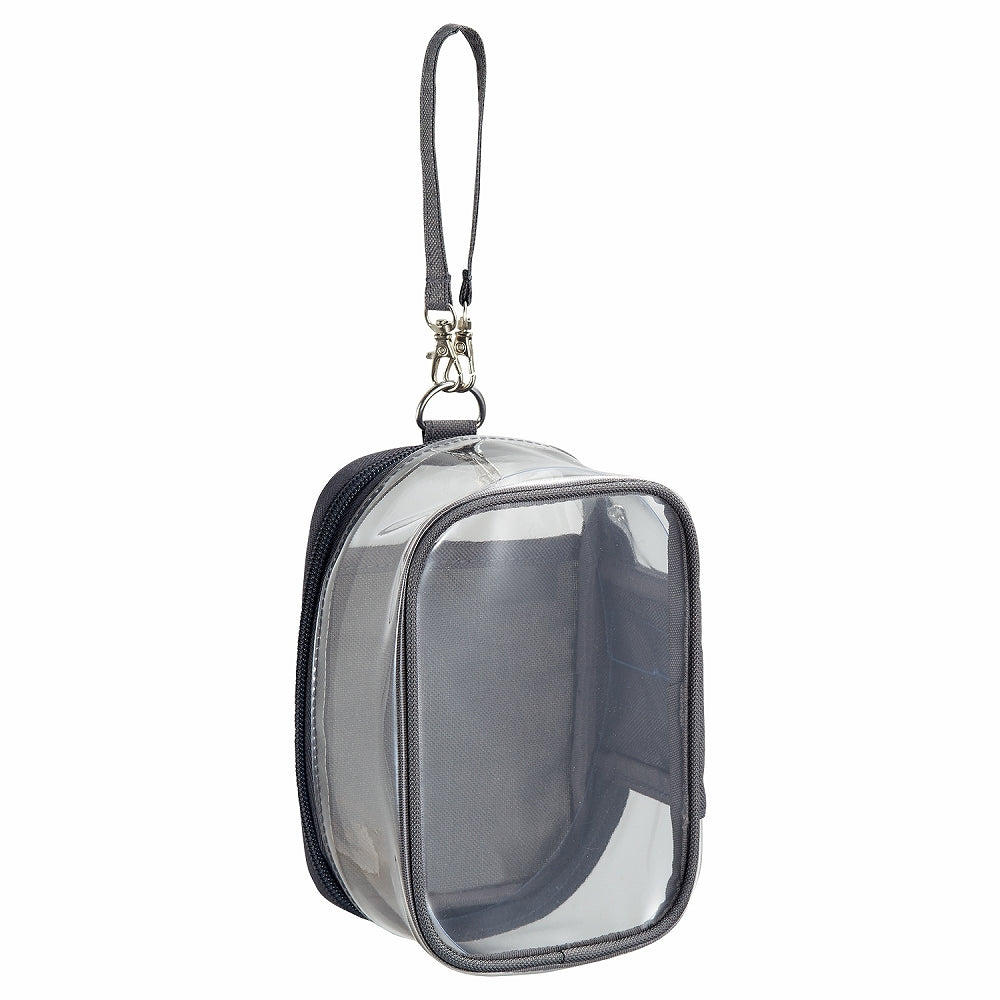 myfa Decoration Box Pouch in Charcoal Black